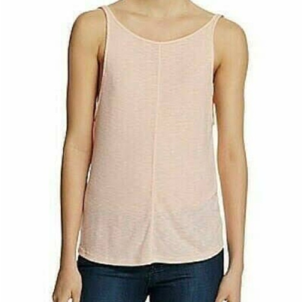 NWT Free People L Sleek N Easy Tank